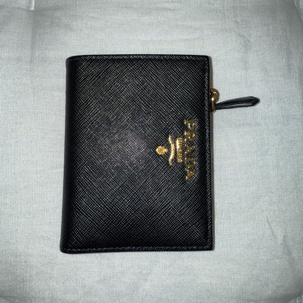 PRADA Small Saffiano Leather Wallet